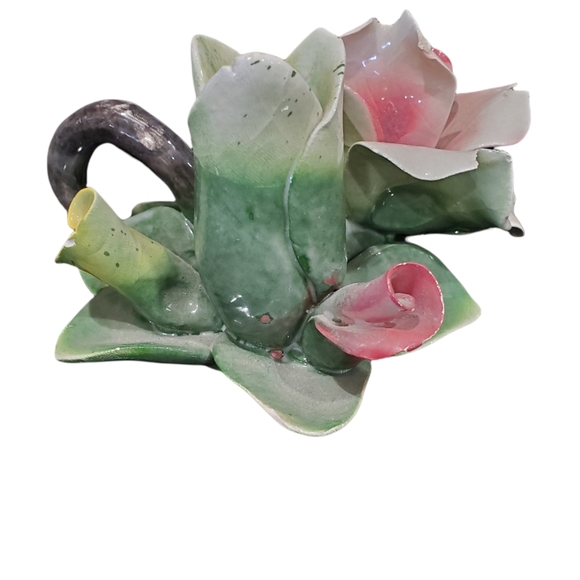 Vintage Set of Capodimonte Candlestick Holders - Picture 3 of 11